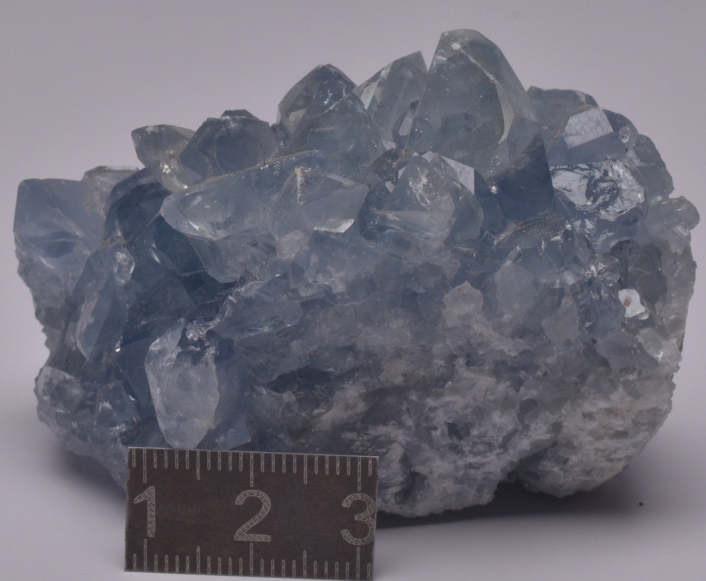 CELESTITE CRYSTAL CLUSTER, Madagascar, 219 grams P716