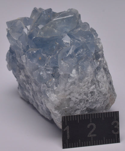 CELESTITE CRYSTAL CLUSTER, Madagascar, 219 grams P716