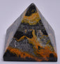 BUMBLEBEE JASPER CRYSTAL PYRAMID 5 CM P754