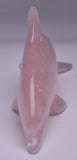 ROSE QUARTZ CARVED POLISHED DOLPHIN P760