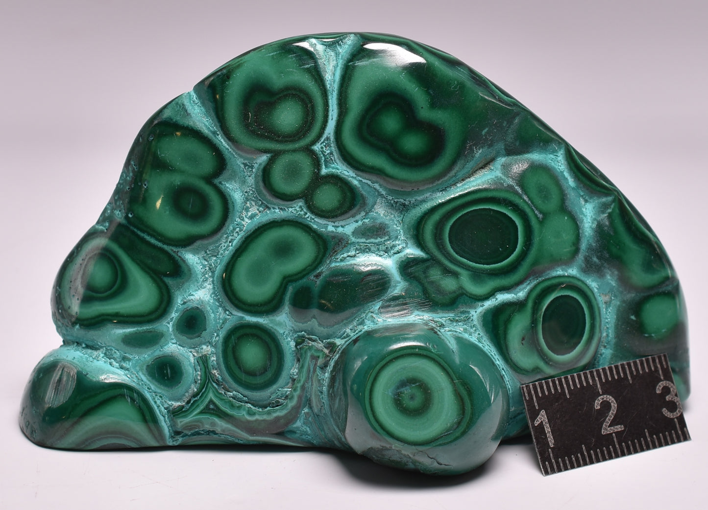 MALACHITE POLISHED CRYSTAL FREEFORM P578