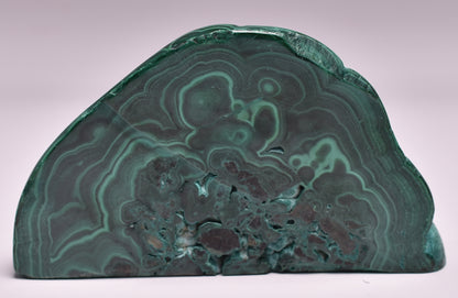 MALACHITE POLISHED CRYSTAL FREEFORM P578