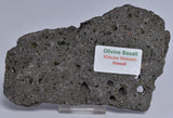 OLIVINE BASALT SLICE, KILAUEA VOLCANO, HAWAII S81