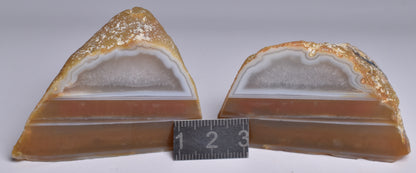 AGATE CREEK, Polished AGATE Pair, AUSTRALIA S1268