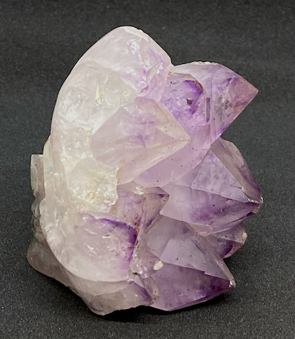 UNIQUE AMETHYST CLUSTER SKULL P438