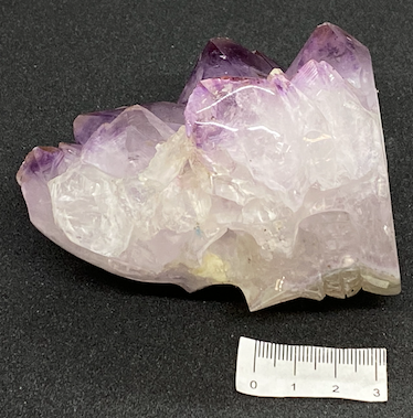 UNIQUE AMETHYST CLUSTER SKULL P438