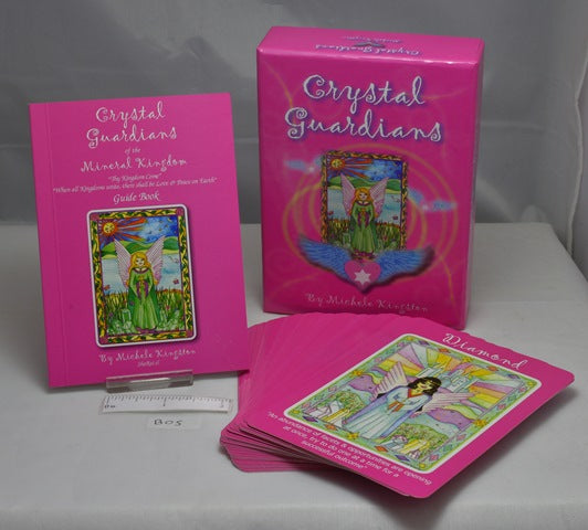 CRYSTAL GUARDIANS ORACLE CARDS by Michelle Kingston (B05)